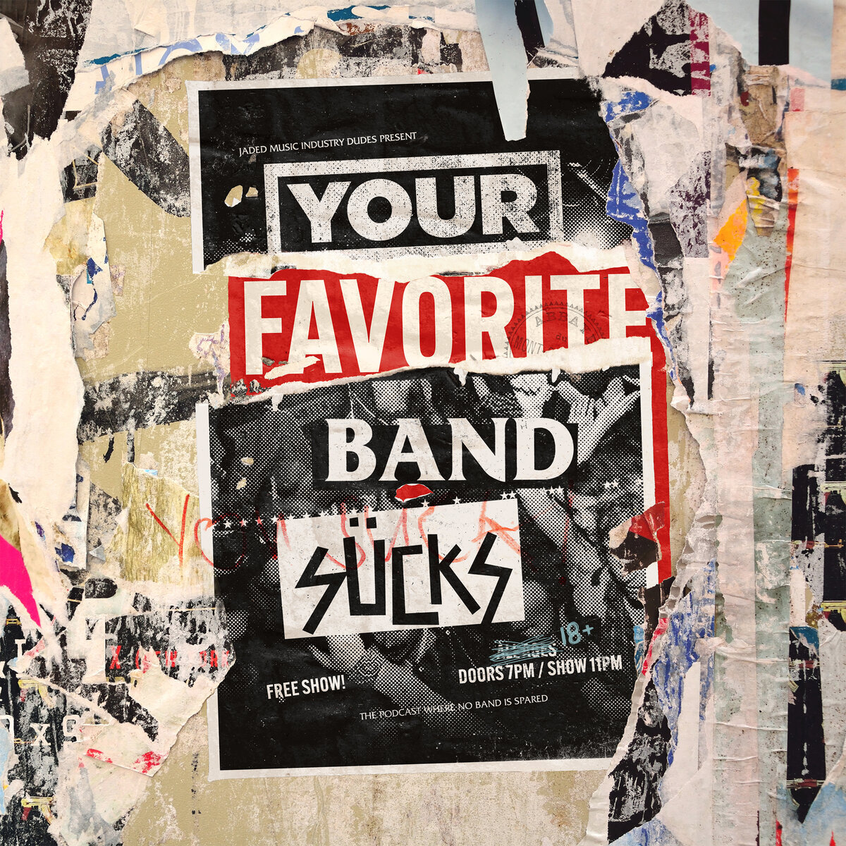 Your Favorite Band Sucks podcast cover